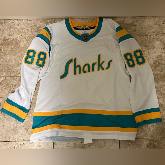 Hockey Jersey Sharks Jersey 25th Anniversary Joe Thornton Jersey
